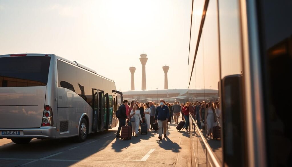 Bus rental & airport transfer service near Al-Batha in Riyadh