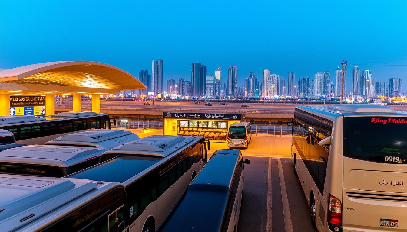 Bus rental & airport transfer service near Al-Dhahrat in Riyadh