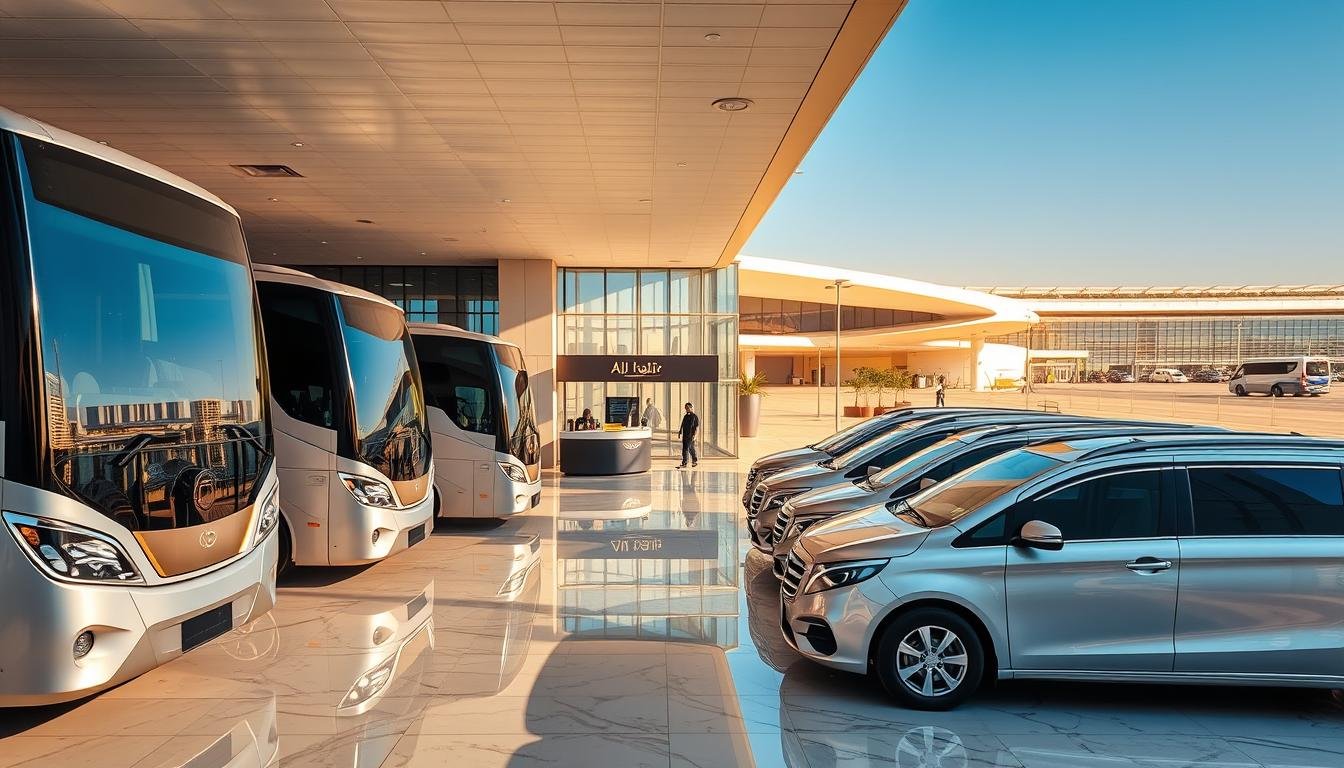 Bus rental & airport transfer service near Al-Ha'ir in Riyadh