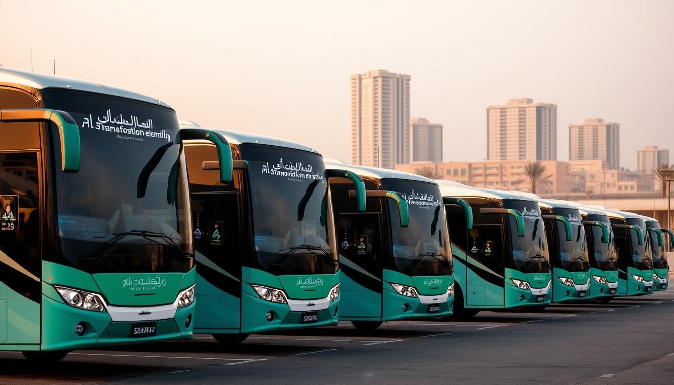Bus rental & airport transfer service near Al-Suwaidi in Riyadh