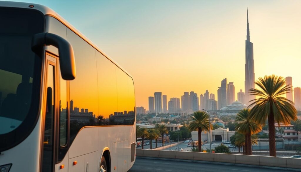 Bus rental & airport transfer service near Al‑Ajwad in Jeddah