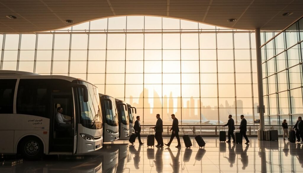 Bus rental & airport transfer service near Al‑Jamiah in Jeddah