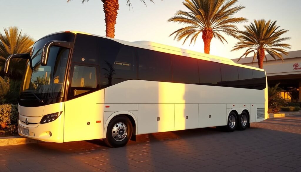 Bus rental & airport transfer service near Al‑Safa in Jeddah
