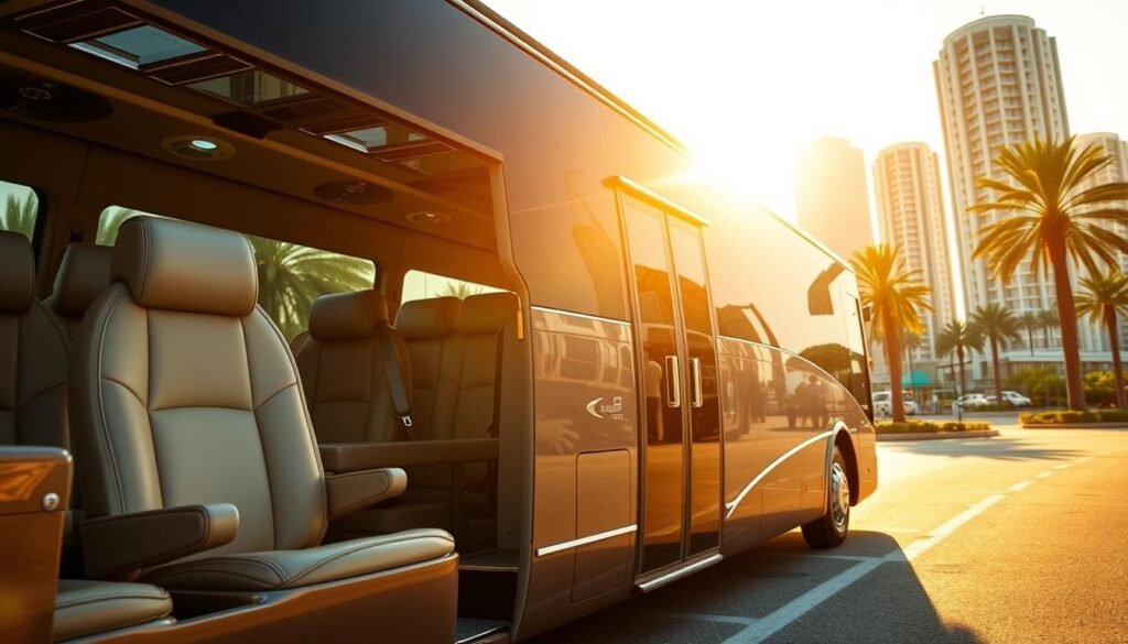 Bus rental & airport transfer service near An‑Nahdah in Jeddah