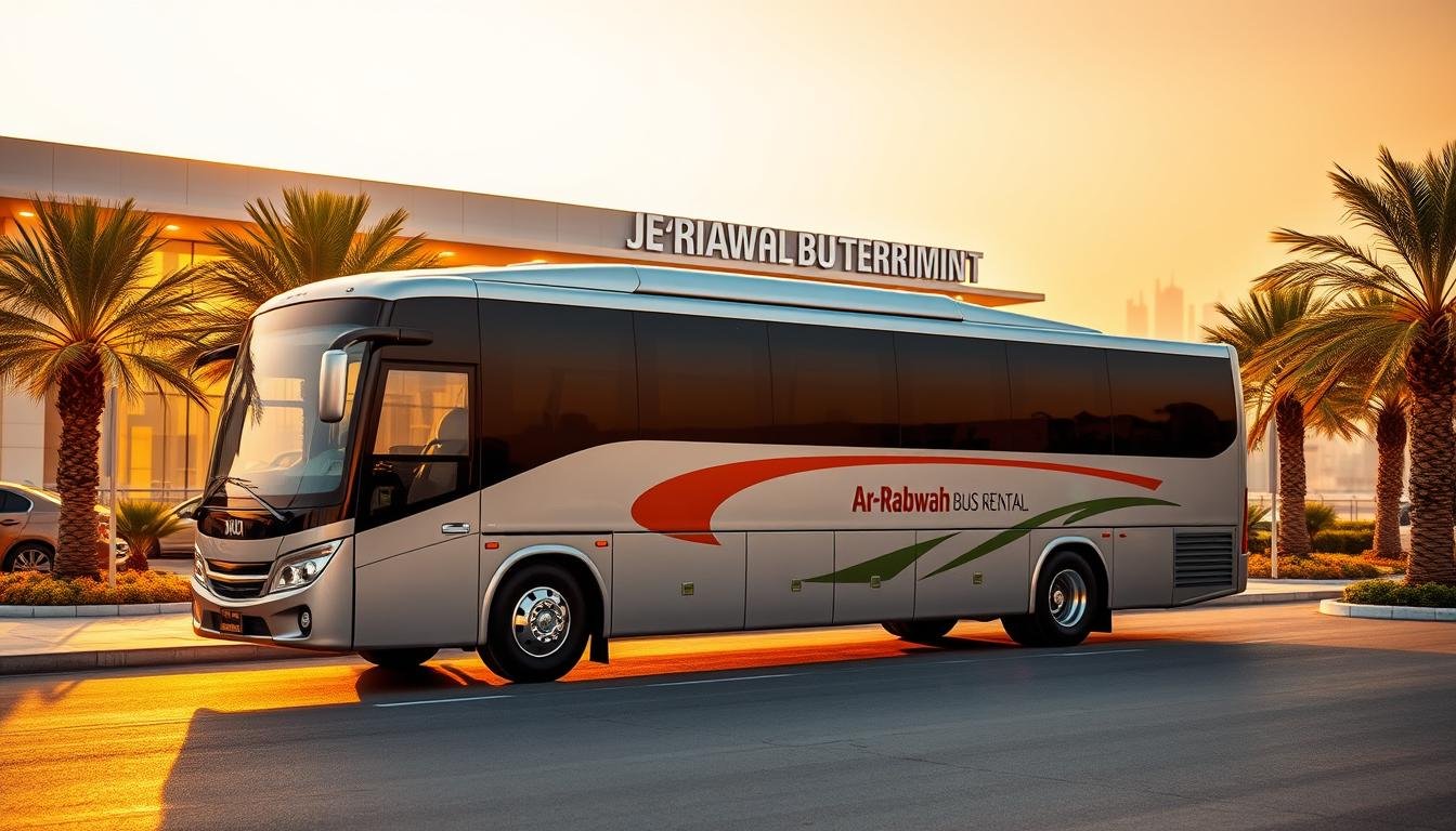 Bus rental & airport transfer service near Ar‑Rabwah in Jeddah