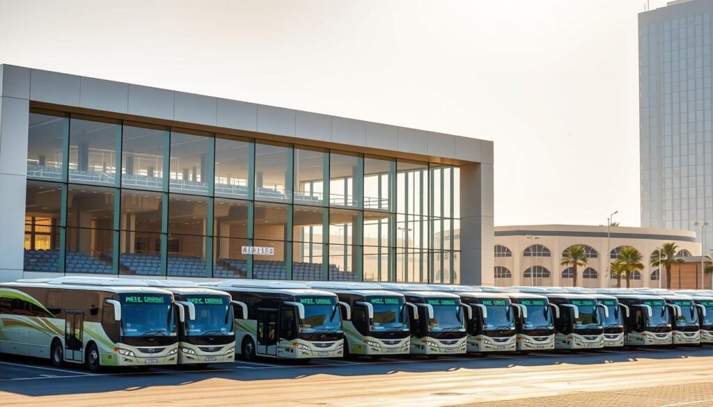 Bus rental & airport transfer service near North Obhur in Jeddah